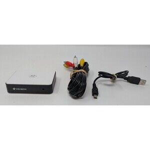 Honestech HT VIDBOX NW03 USB VHS Video Capture S-Video RCA Cables Tested Works